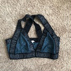 under armour strappy sports bra